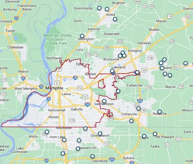 Memphis,Tennessee New Home Developments